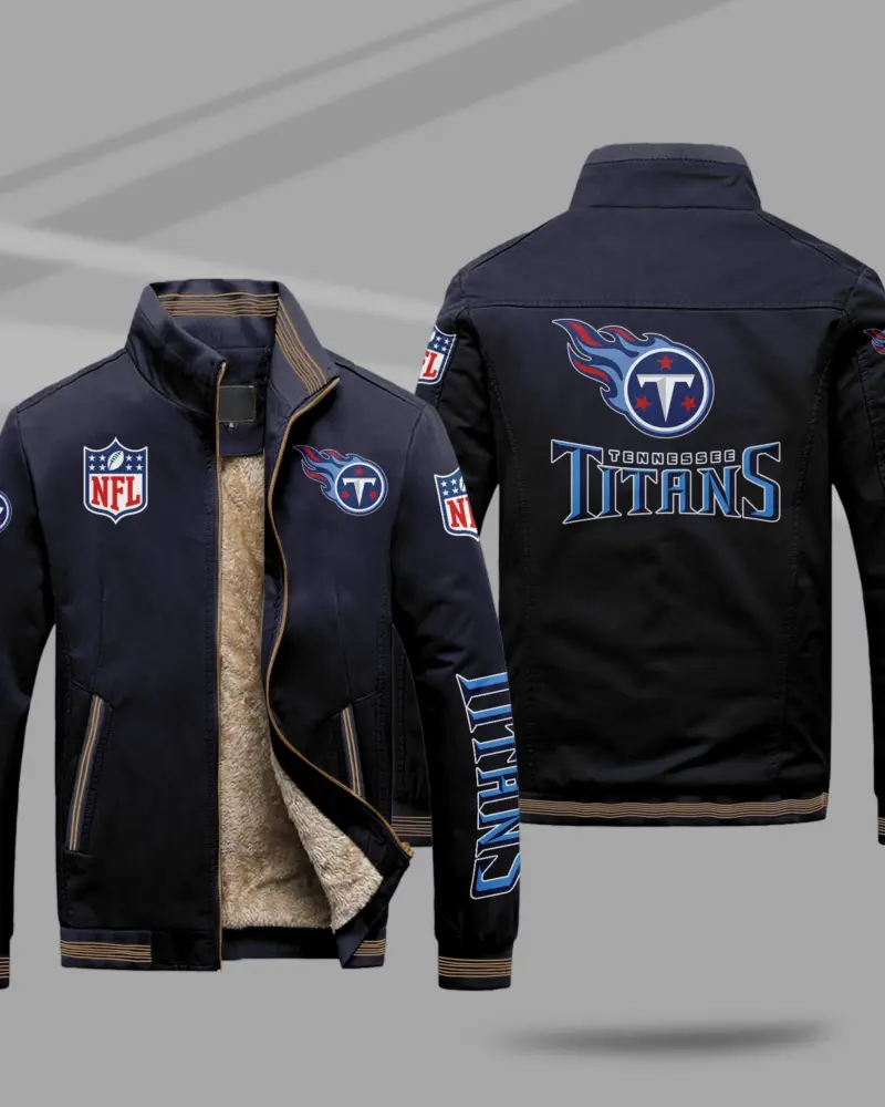 Tennessee Titans Hooded Letterman Jacket – POTSAWARE